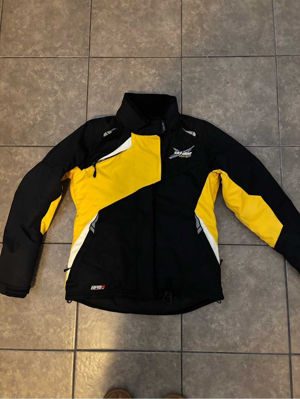 Ski-Doo Black & Yellow Men's Ski Jacket
